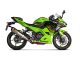 S-K4SO7-HRT Výfuková koncovka Kawasaki Ninja 400 (18-24), Z400 (19-24)