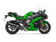 S-K10SO21-HRAABL Výfuková koncovka Kawasaki Ninja H2 SX (18-20)