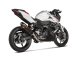 S-K4SO6-APC Výfuková koncovka Kawasaki Ninja 400 (18-26), Ninja 500 / Z500 (24-26), Z400 (19-26)