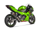 S-K4SO6-APC Výfuková koncovka Kawasaki Ninja 400 (18-26), Ninja 500 / Z500 (24-26), Z400 (19-26)