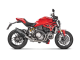 S-D12SO8-RTBL Výfuková koncovka Ducati Monster 1200 R (17-20), Monster 1200/1200S (17-20), Monster 821 (17-20)
