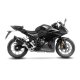 15634BU LV-14 R Black HONDA CB 500 F (19-23), CB 500 HORNET (24-26), CB 500 X (19-23), CBR 500 R (19-26), NX 500 (24-26)