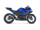 S-Y3SO6-IVOSS Výfuková koncovka Yamaha MT-03 (16-26), R3 (15-26), YZF-R25 (14-21)