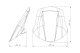 Plexi New Generation Adjustable 8922 DUCATI X DIAVEL (16-23), X DIAVEL BLACK STAR (21-23), X DIAVEL DARK (21-24), X DIAVEL S (16-24)