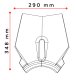 Plexi New Generation Sport 9734 HONDA CB125R NEO SPORTS CAFE (18-23), CB300R NEO SPORTS CAFE (18-23)