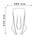 Plexi Sport Screen 20584 HONDA X-ADV (21-26)