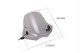Plexi Touring II 6410 KAWASAKI ER-6N (12-16), Z1000R (17-20), Z1000R EDITION (17-20), Z1000R PERFORMANCE (17-20), Z650 (17-26), Z900 (17-24); TRIUMPH BONNEVILLE T100 (26), BONNEVILLE T120 (26), BONNEVILLE T120 BLACK (26)