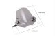 Plexi Touring II 7306 YAMAHA MT-07 (14-24), MT-07 ABS (14-16), MT-07 MOTO CAGE (14-17), MT-07 PURE (23-24), MT-09 (13-16), MT-09 SPORT TRACKER (13-16), MT-09 STREET RALLY (13-16)
