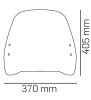 Plexi T.X. 21741 KYMCO AGILITY S 125I CBS E5