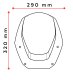 Plexi Sport Screen 21794 BMW R1300GS/Adventure (23-26)
