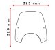 Plexi New Generation Sport 21634 HONDA CL 500 (23-26)