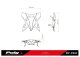 Plexi New Generation Sport 21906 KTM 1390 SUPER DUKE R (24-25), 1390 SUPER DUKE R EVO (24-26)