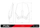 Plexi New Generation Sport 21960 HONDA CB650R NEO SPORTS CAFE (24-26), CB650R NEO SPORTS CAFE ECLUTCH (24-26)