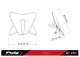 Plexi New Generation Sport 21997 KTM 125 DUKE (24-25), 390 DUKE (24-25)
