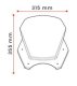 Plexi New Generation Sport 22189 HUSQVARNA SVARTPILEN 801 (24-25)