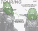 Plexi New Generation Touring 22440 KAWASAKI Z900 (25-26), Z900SE (25-26)