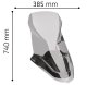 Plexi Windshield V-Tech Line Touring 8121 YAMAHA NMAX 125 (17-20), NMAX 150 (18-20)