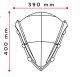 Plexi Z-Racing Screen 9704 KAWASAKI NINJA H2 SX (18-22), NINJA H2 SX SE (22)