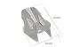 Plexi Touring Screen 20411 Suzuki DL1050 V-Strom (20-26)