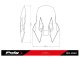 Plexi Touring Screen 20411 Suzuki DL1050 V-Strom (20-26)