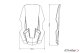 Plexi Windshield V-Tech Line Touring 20713 KEEWAY VIESTE 125 ie 4T (21-26), VIESTE 300 ie 4T (21-26), VIESTE EXT 125 ie 4T (21-23), VIESTE EXT 300 ie 4T (21-23)