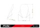Plexi Windshield V-Tech Line Touring 21374 PIAGGIO MP3 400 (22-25), MP3 400 SPORT (22-26), MP3 530 EXCLUSIVE (22-26)