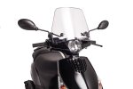 Plexi Trafic 6534 PIAGGIO ZIP 50 2T (97-15), ZIP 50 4T 2V (06-17), ZIP 50 ie 4T 3V E4 (18-20), ZIP 50 ie 4T 3V E5 (21-25)