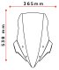 Plexi Touring Screen 21754 BENELLI TRK 702 (23-24), TRK 702 X (23-24)