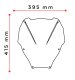 Plexi Windshield V-Tech Line Sport 21319 HONDA FORZA 125 (18-20), FORZA 300 (18-20)
