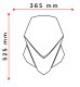 Plexi Touring Screen 21388 MOTO MORINI X-CAPE 700 (21-24)