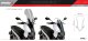 Plexi Windshield V-Tech Line Touring 21488 SEAT MÓ 125; SILENCE S01