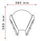 Plexi Z-Racing Screen 21714 KAWASAKI NINJA H2 SX (23-26), NINJA H2 SX SE (23-26)