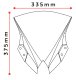 Plexi Z-Racing Screen 22015 KAWASAKI NINJA 500 (24-26), NINJA 500 SE (24-26)
