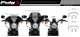 Polokapotáž s plexi Sport Batwing SML 21053 Gloss HARLEY DAVIDSON SPORTSTER 883 IRON XL883N (09-22)
