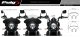 Polokapotáž s plexi Sport Batwing SML 21075 Matt KAWASAKI VULCAN S (15-25)