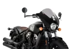 Polokapotáž s plexi Dark Night 21584 Matt INDIAN SCOUT BOBBER (18-25)