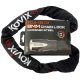KCL8 reťazový zámok s alarmom 120cm