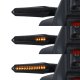 Sekvenčné LED smerovky Nightrider OX621 (sada vr. odporov)