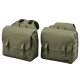 Bočné brašne DHS-12 military 2x 15l