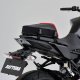 Brašňa na sedlo spolujazdca DH-708 karbon/červená 4l