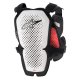 Chránič tela A-1 Pro White/Black/Red