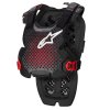 Chránič tela A-1 Pro Anthracite/Black/Red