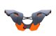 Chránič krčnej chrbtice Vision Grey/Orange