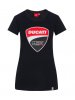 Ducati Corse dámske tričko s logom čierne