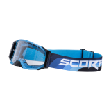 MX okuliare E24 Cyan/Blue/Black