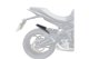 Predĺženie zadného blatníka Triumph Tiger Sport 660 (22-24)