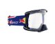 MX okuliare STRIVE Matt Dark Blue - číre plexi
