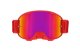 MX okuliare STRIVE Matt Red - fialové plexi