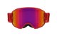 MX okuliare STRIVE Matt Red - fialové plexi