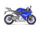 S-Y125R4-HRT Kompletný výfukový systém rady Racing Yamaha MT-125 (14-19), R125 (14-18)